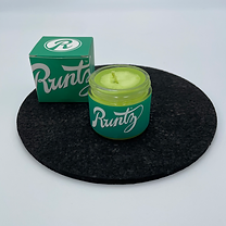 green runtz wax candle