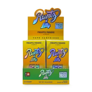 RUNTZ X LITTY – THC H LIVE HYBRID – PINEAPPLE PARADISE 3