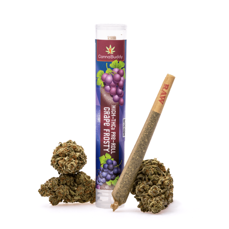 high flower pre roll grape frosty